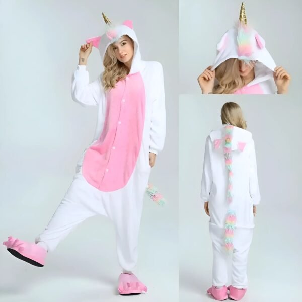 Onesie jednorożec – Biały